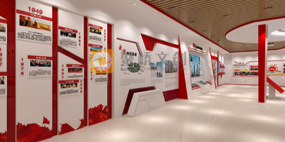 黨建展館創新設計，展現黨的輝煌歷程