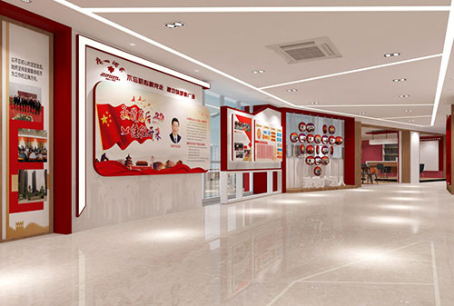 紅色精神如何通過黨建文化展廳設計傳承?聚橋文創為您解密