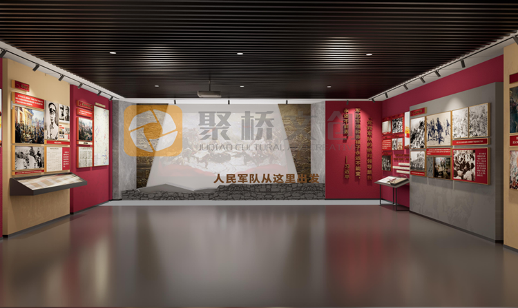 紅色展廳設(shè)計