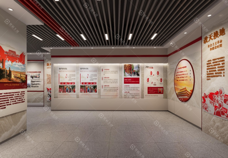 智慧黨建館展廳設計