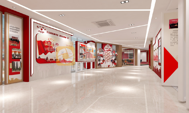 社區(qū)黨史黨建展廳設(shè)計(jì)